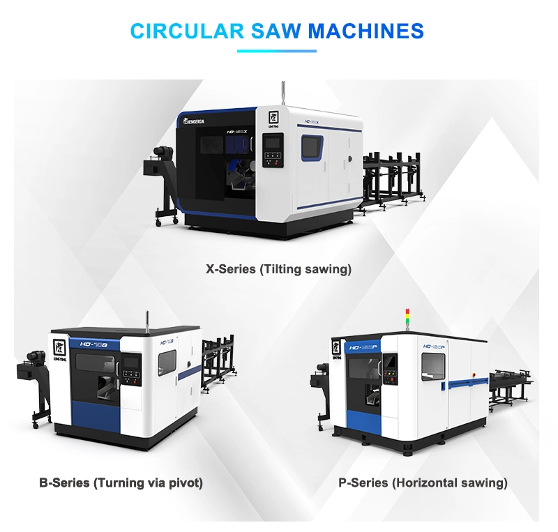 Professional Manufacture Metal Cutting Machine Automatic CNC Hydraulic Cutting Circular Saw Machine