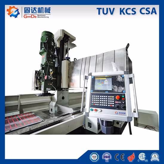 80mm Cutter Gooda Maufacturer Customized Products Milling Machine Vertical Cutting