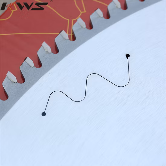 Aluminum Circular Cutting Saw Blades with PCD Cutting Tips for Double Mitre Saw